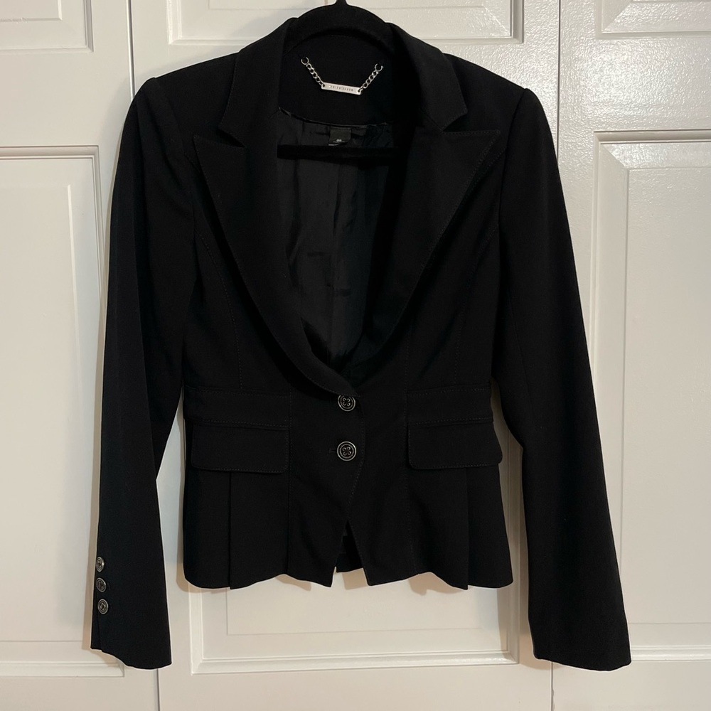 White House Black Market Black Blazer Professional Tailored